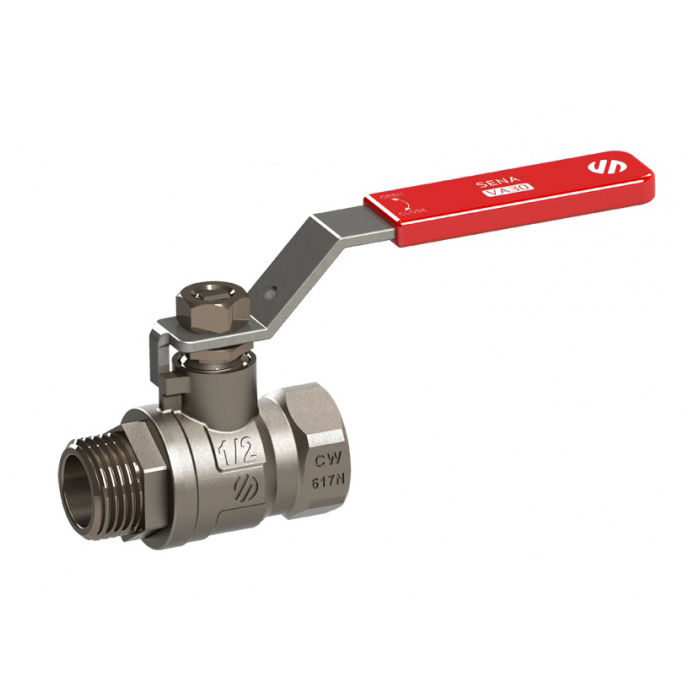 Кран шаровый вн/нар ручка Sena ARCO