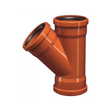 Тройник трехраструбный