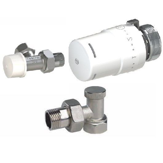 Краны для радиаторов термостатические КОМПЛЕКТ