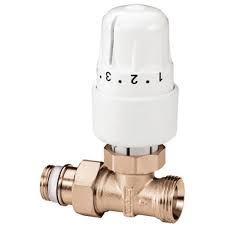 Кран терм. прямой с терм. головкой RTL SIMPLEX