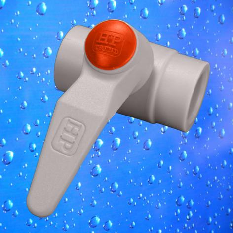 Краны шаровые полипропиленовые